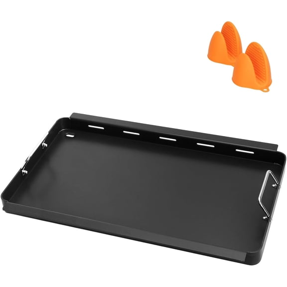 Full-Size Griddle Inserts for Commercial Infrared 4 Burner 463242715 463242716 463276016 466242715 466242716 463257520 463255020, Flat Top Griddle Replacement for G533-0009-W1 G533-2200-W1