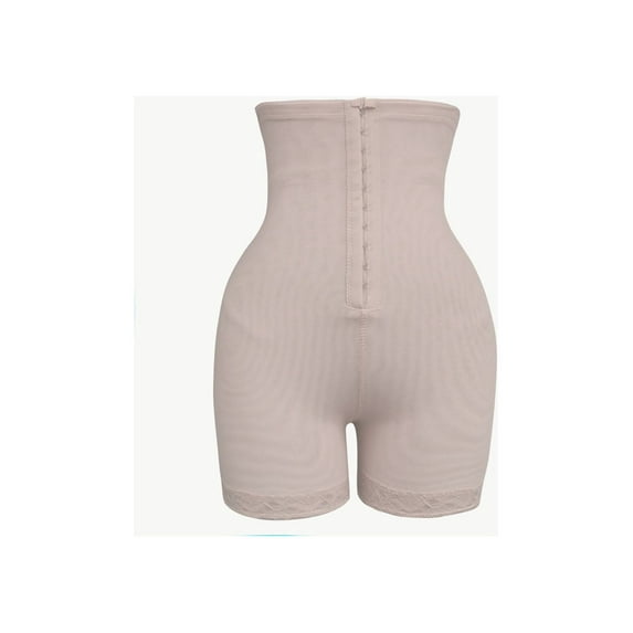 Full Size Hook-and-Eye Shaping Shorts