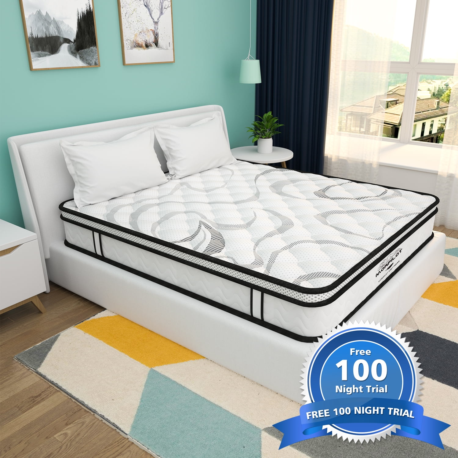 Hybrid Mattress Medium Firm 10 Inch with Pocket UK Ubuy