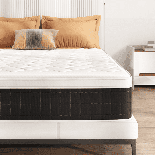 Full Size Hybrid Mattress, ZHOM Classic 10 inch Foam Euro Top Mattress