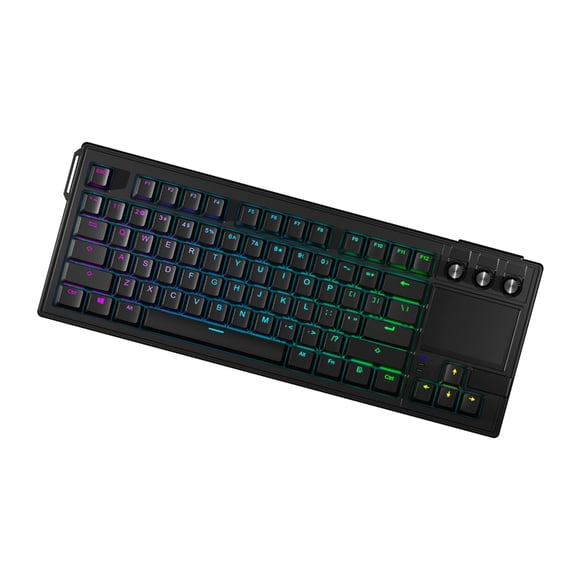 Full Size LCD Input Device Including Customizable Display Handle for Broadcasting and Blue green PC