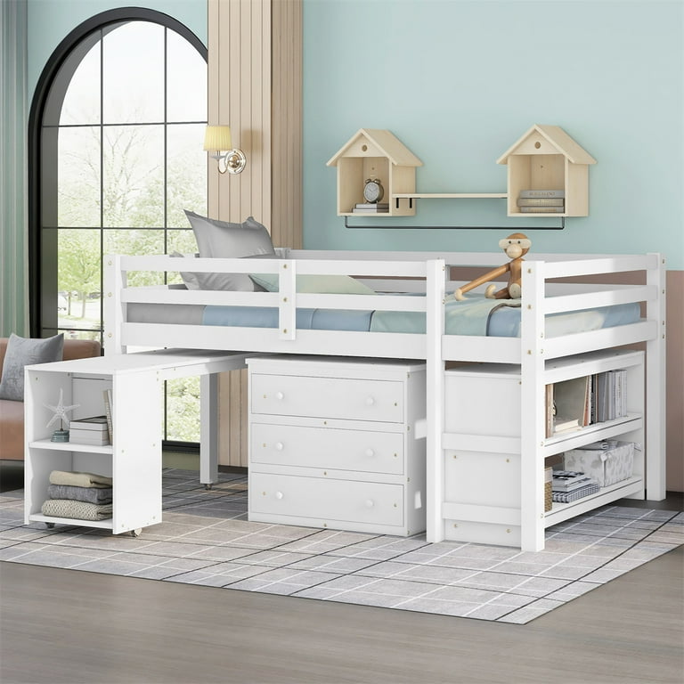 Donco full size loft bed discount