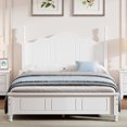 thumbnail image 1 of Full Size MDF and Pine Bed Frame | Dense Support for Mattress, No Wobbling | Bring Warmth to Your Bedroom, 1 of 2