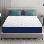 Full Size Mattress, 10 Inch Hybrid Full Mattress in A Box, Strong Edge Support, Pressure Relieve