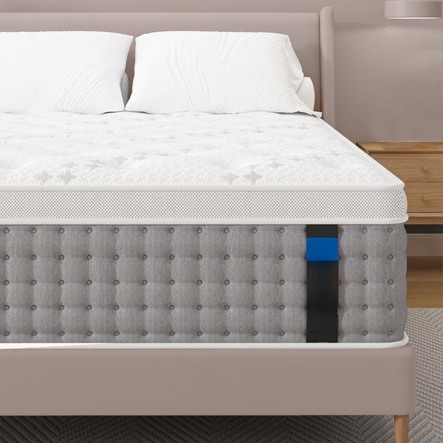 Full Size Mattress 14 Inch Hotel Series Hybrid Mattress 6 Layers