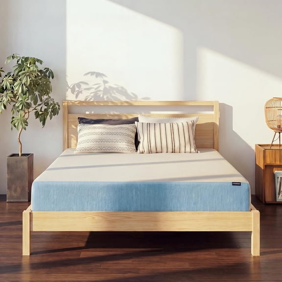 Full Size Mattress, 8 Inch Full Mattress, Basic Copper Cooling Gel Memory Foam Mattress in a Box, Pressure Relief with Medium Firm Support, CertiPUR-US Certified, 75''L x 54''W