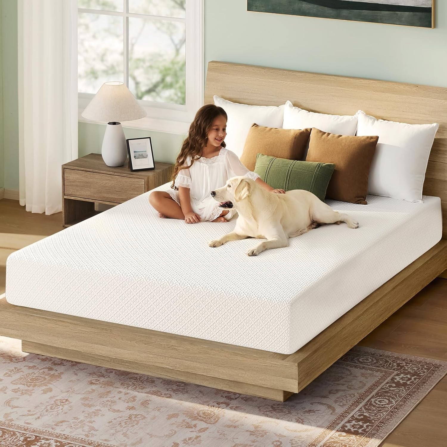 Full Size Mattress, 8 Inch Gel Memory Foam Mattress in a Box ...