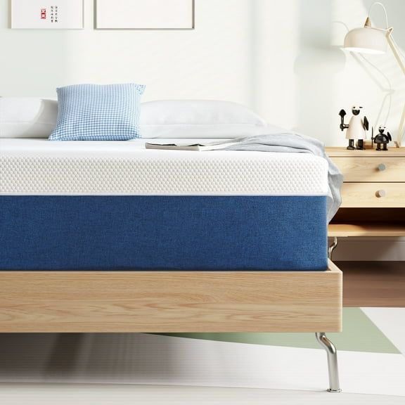 Full Size Mattress, GELBIY 12" Plush Gel Memory Foam Mattress in a Box for Adult
