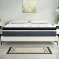 thumbnail image 1 of Full Size Mattress, Telino 12'' Plush Hybrid Innerspring and Memory Foam Mattress in a Box for Adult, 1 of 5