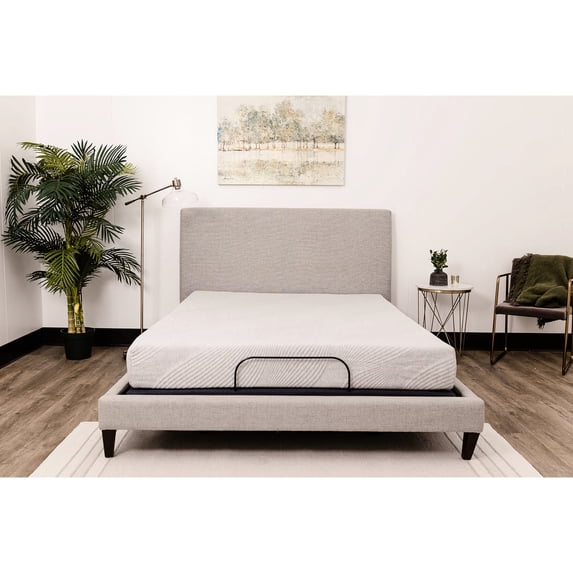 Full Size Mattress with 3 lb. Convoluted Gel Memory Foam / Adapts to Body Movements