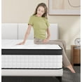 Full Size Memory Foam Mattress, 12" Boxed Memory Foam Hybrid Spring