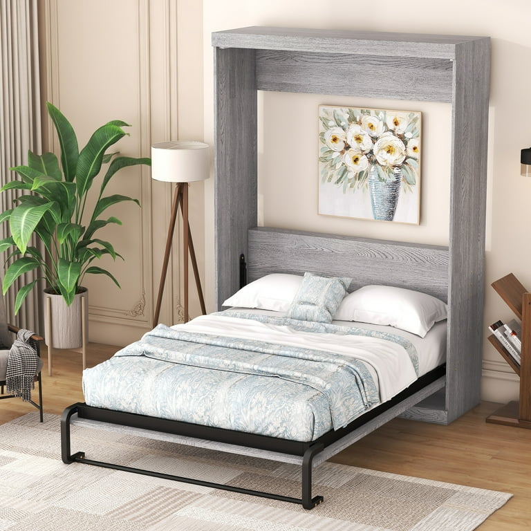 Folding full size bed frame discount