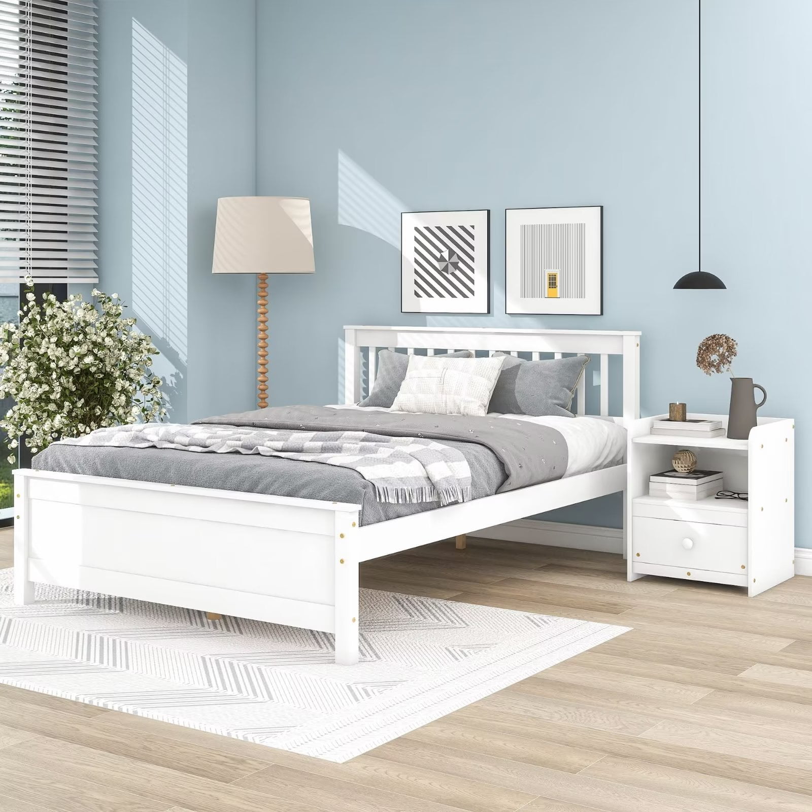 Full size headboard footboard set discount