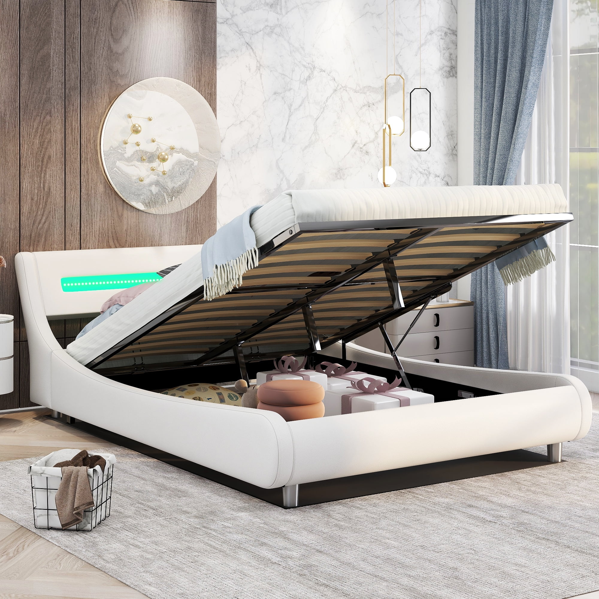 Low profile adjustable bed cheap for platform bed