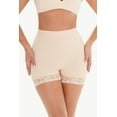 thumbnail image 1 of Full Size Pull-On Lace Trim Shaping Shorts, 1 of 5