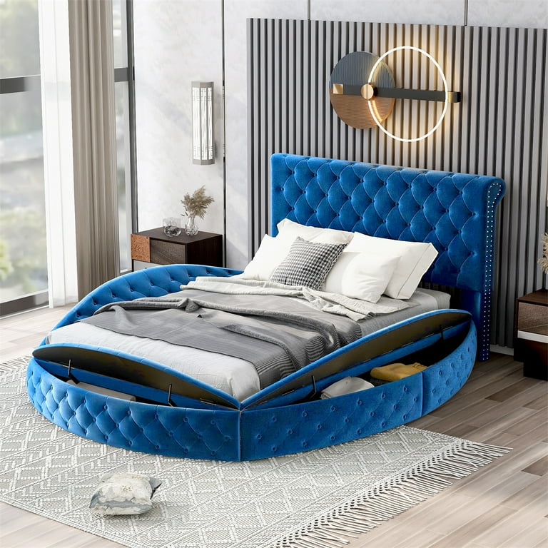 Low profile full 2024 size platform bed