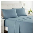 thumbnail image 1 of Full Size Sheet Sets - 4 Piece Full Size Sheets, Deep Pocket, Hotel Luxury, Extra Soft, Breathable and Cooling, Stone Blue Sheets for Full Size Mattress, 1 of 9