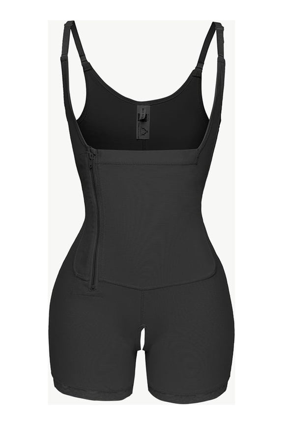 Full Size Side Zipper Under-Bust Shaping Bodysuit