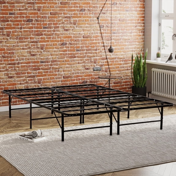 Full Size Solid Metal Bedroom Furniture Foundation Bed Base - Excellent Mattress Support