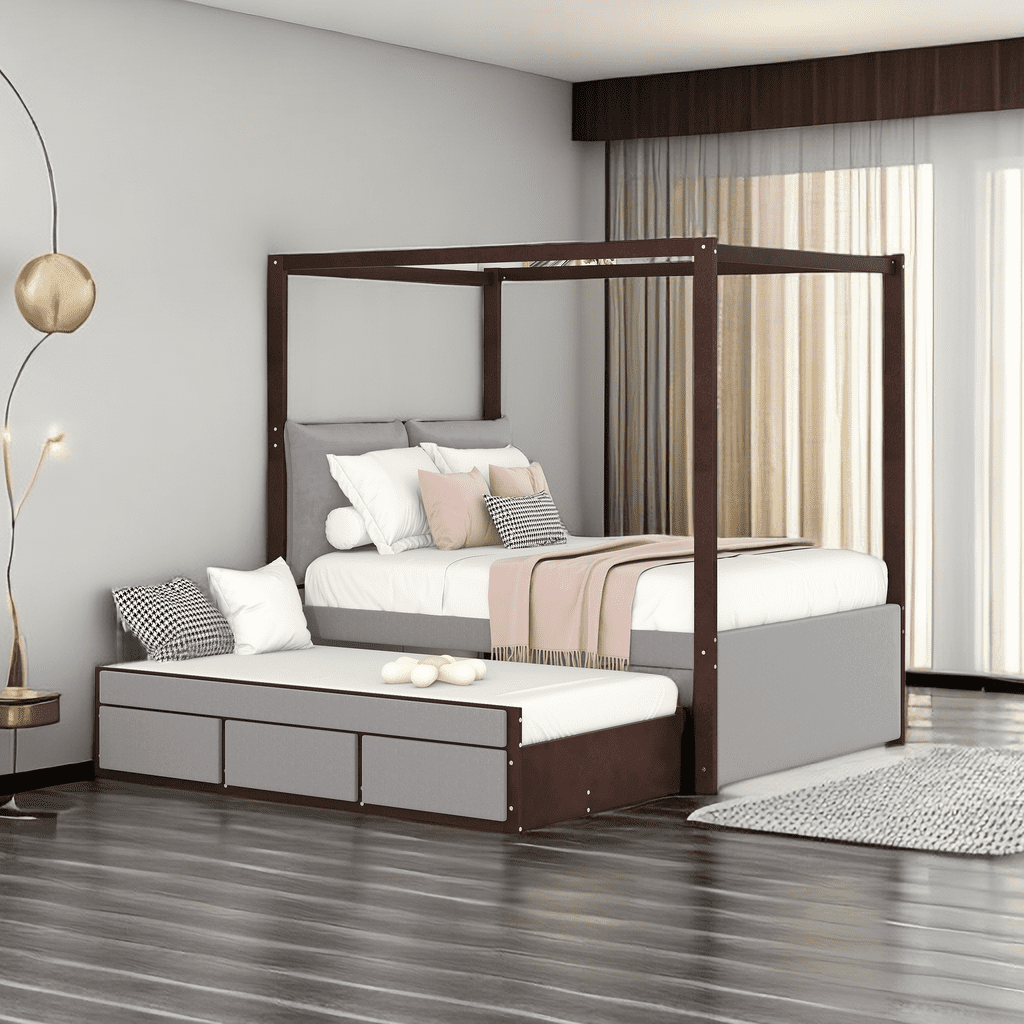 Canopy Bed With Trundle