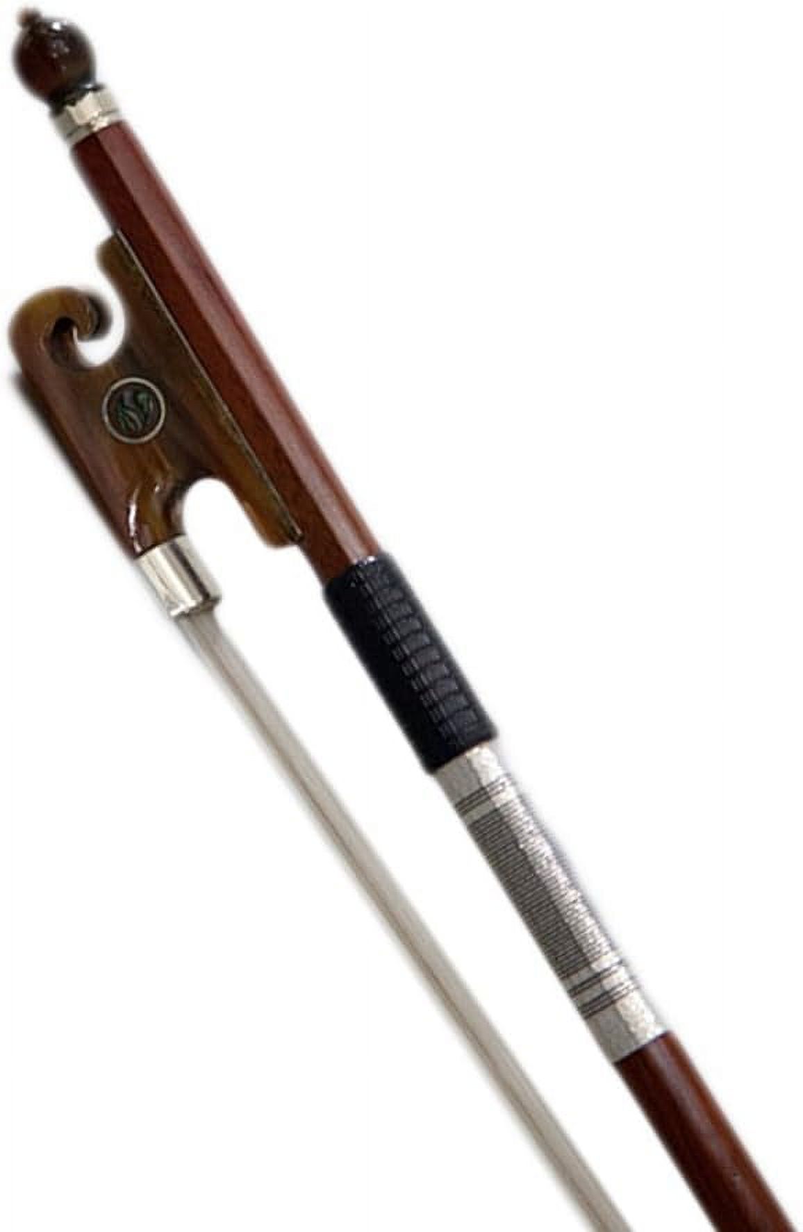 Full Size Violin Bow Brazil Wood Mongolian Horsehair Round Stick Yak