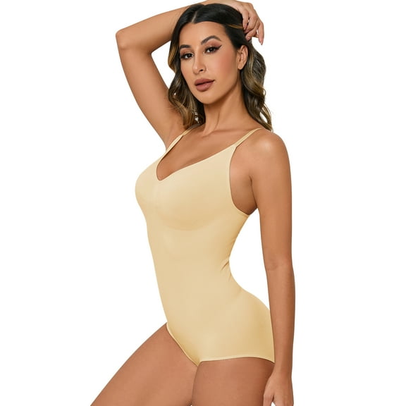 Full Slips Strapless Shaperwear Full Body Shaper Seamless Tummy Control for Women Under Dress