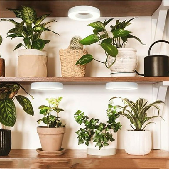 Full Spectrum 3/9/12H Timer Led Ceiling Grow Light For Indoor Plants Ceiling Grow Light (Tri Head)