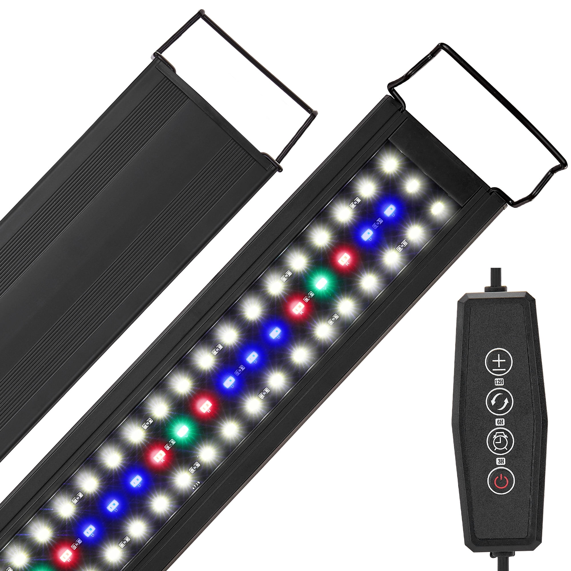 VNEKVA Full Spectrum LED Aquarium Light for 12 to 52 Inch Fish Tanks ...