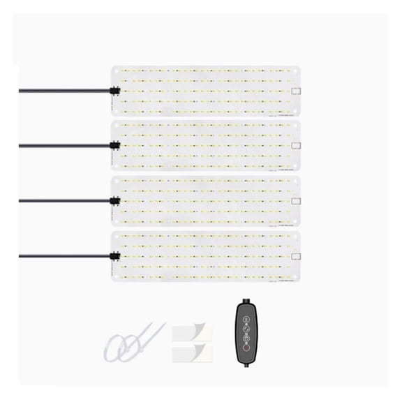 Full Spectrum Grow Light Panels 10 Level Dimmable Timer Under Cabinet Plant Growing Lamp ,Low Energy
