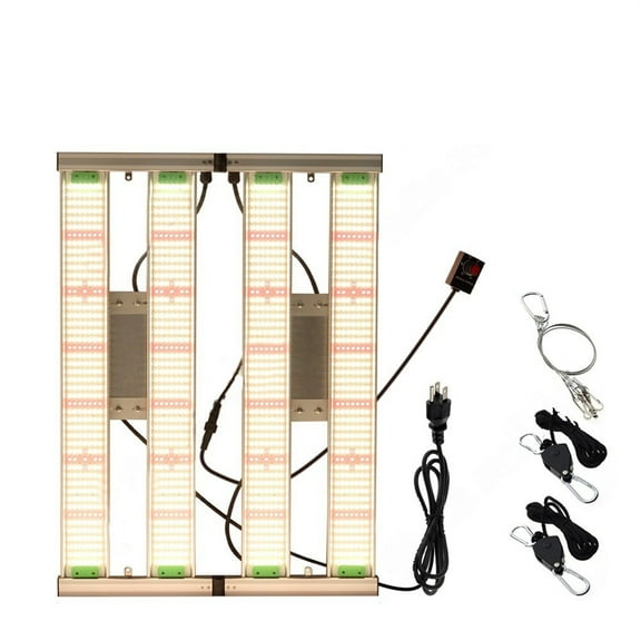 Full Spectrum Grow Light With UV IR, Daisy Chain Foldable And Dimmable Plant Bar Style Grow Light,Suitable For Indoor Use ,Thrive