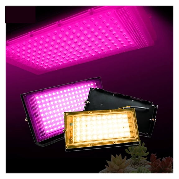 Full Spectrum LED Grow Light Phyto Lamp 50W 100W For Greenhouse Hydroponic Plant Growth Floodlight Lighting