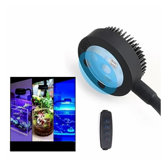 Full Spectrum Nano Small Aquarium Marine Coral Reef LED And Plant Light For Marine Fish Tanks Fish Tank Light ,Easy to Install