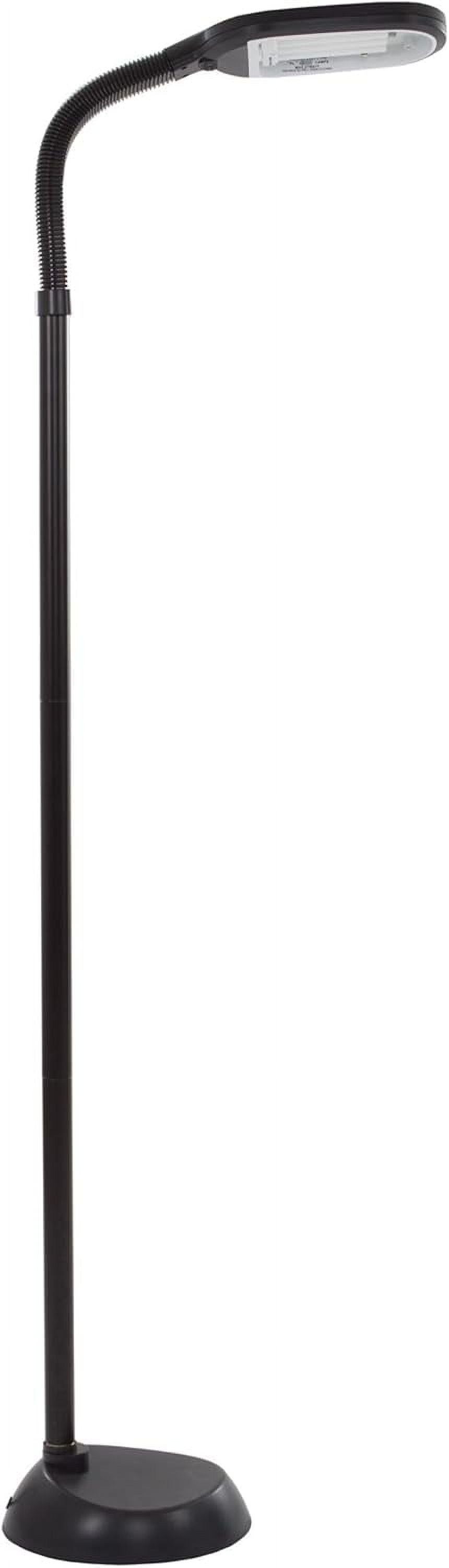 Full Spectrum Natural Sunlight Floor Lamp with Bendable Neck for ...