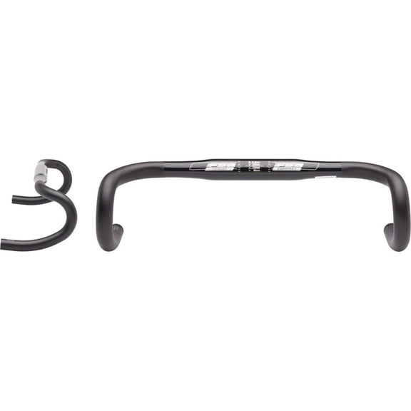 FSA, Omega Compact, Road handlebar, 31.8mm, 420mm, Reach:80mm, Drop:125mm, Black