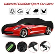 Full Sport Car Cover Waterproof Fit for Chevrolet Corvette for Dodge Viper for Toyota Supra for Audi R8 for BMW M4 for Lexus LC, All Weather Outdoor Indoor Protection UV Snow Rain Dust Resistant
