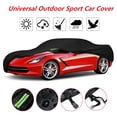 thumbnail image 1 of Full Sport Car Cover Waterproof Fit for Chevrolet Corvette for Dodge Viper for Toyota Supra for Audi R8 for BMW M4 for Lexus LC, All Weather Outdoor Indoor Protection UV Snow Rain Dust Resistant, 1 of 8