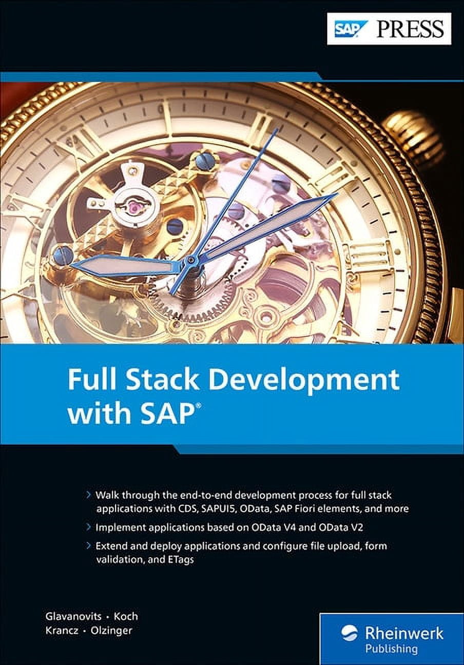 Full Stack Development with SAP, (Hardcover) - Walmart.com