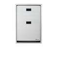 thumbnail image 1 of Foundations Premier Vertical Baby Changing Station, Wall-Mount, 50 lb. Weight Capacity, 100SSV-SM, Stainless Steel, 1 of 9