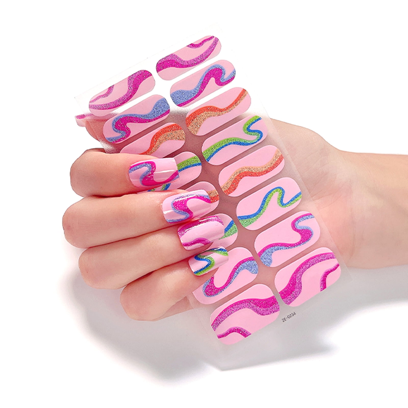 Full Stickers Full Wrap Art Stickers SelfAdhesive Art Decal Strips for DIY Art Decorations