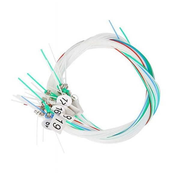 Full Strings 1 Set 19 Nylon String Replacement for Seven-String Harp Instrument Parts