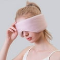 thumbnail image 1 of Full Surround Sleep Eye Mask With Breathable Ice Silk Fabric, Light Blocking Nose Wing, Adjustable Strap, Soft Padding, Portable Travel Blindfold, Washable Foldable Design, Lightweight Comfort, 1 of 7