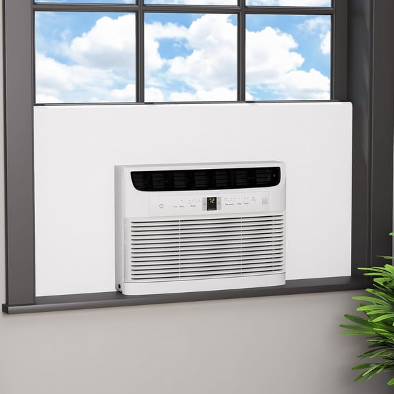 Full Surround Window AC Insulation Foam Side Panels for Air Conditioner Units, 39'' Width Indoor Window Seal Kit Cover, Winter and Summer
