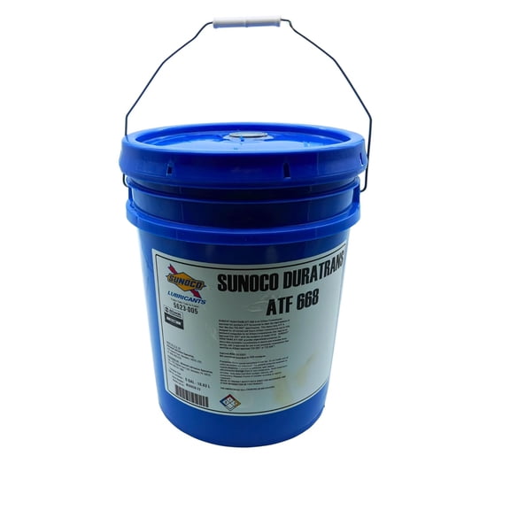 Full Synthetic Automatic Transmission Fluid Sunoco Duratrans ATF 668 Allison TES 668 Approved 5 Gallon Pail