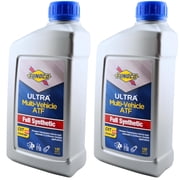 Full Synthetic Multi-Vehicle Automatic Transmission Fluid   Sunoco Ultra ATF   CVT Compatible   1 Quart Pack of 2