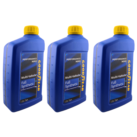 Full Synthetic Multi-Vehicle/Universal Automatic Transmission Fluid Performance Max – 1 Quart (Pack of 3)