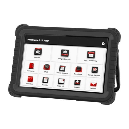Full System Diagnostic Tablet Equipped with a Comprehensive Vehicle Diagnostic Scan Tool. With features such as an OBD2 Scanner, Online Coding,THINKCAR PLATINUM S10 PRO