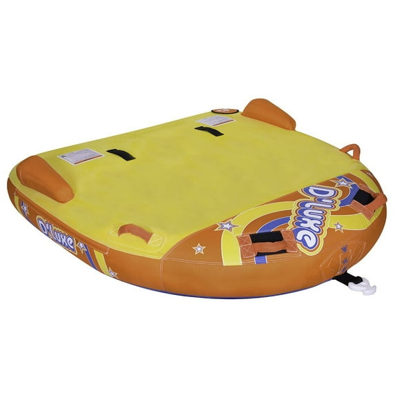 Full Throttle Deluxe 70" Towable Tube, Yellow