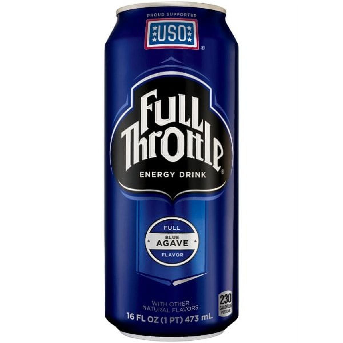 Full Throttle, Blue Agave, Energy Drink, 16 fl oz