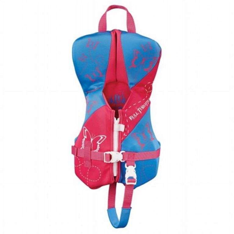 Full Throttle Infant Hinged Rapid-Dry Flex-Back Vest Pink