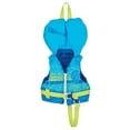 thumbnail image 1 of Full Throttle Infant Nylon Life Jacket - Aqua/Neon Green, 1 of 2